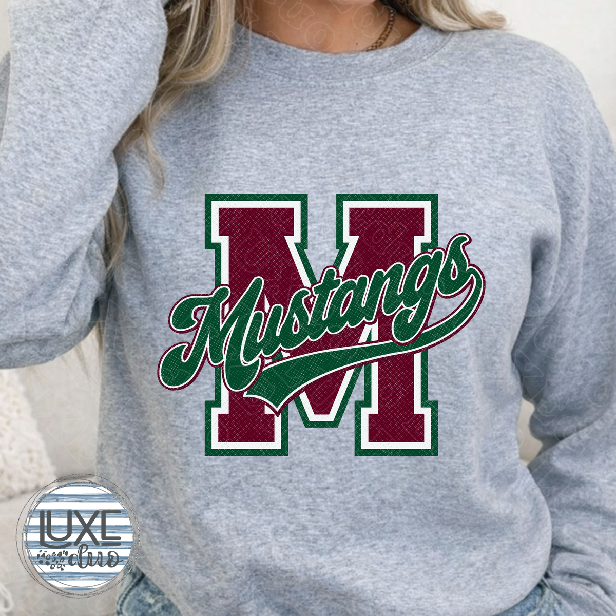 CENTRAL MIDDLE SCHOOL MUSTANGS•Adult&Youth Sizes•