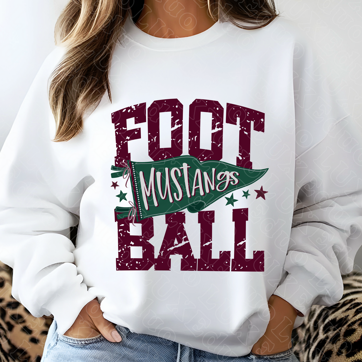 CENTRAL MIDDLE SCHOOL MUSTANGS•Adult&Youth Sizes•
