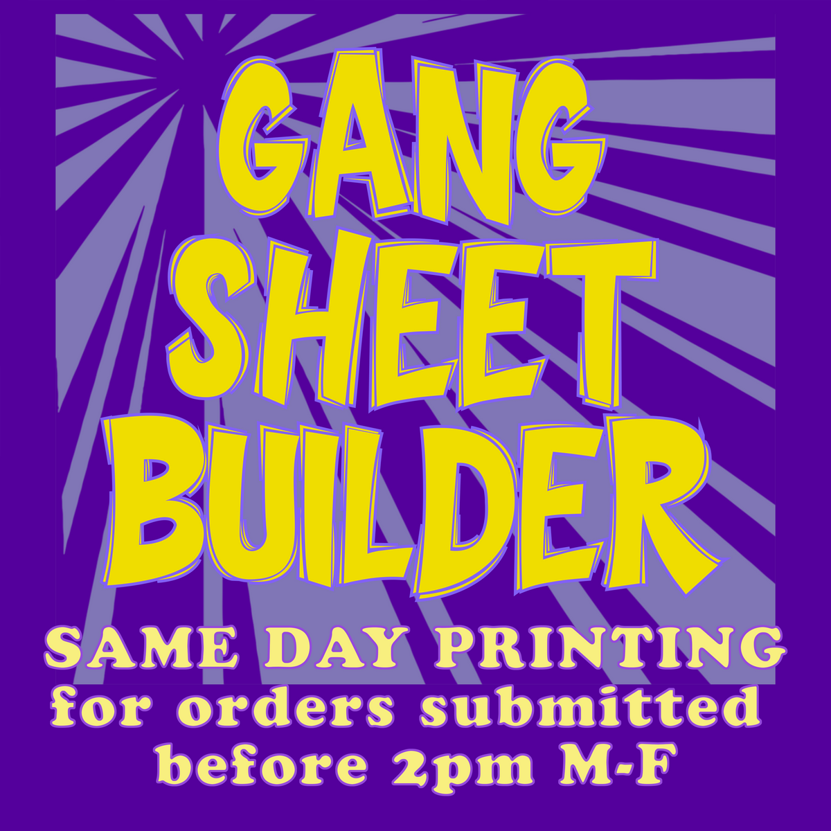Gang Sheet Builder